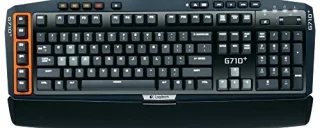 Logitech G710 Plus - Gaming Wired Keyboard, Cherry MX Brown Switches, White Backlit, Black Color