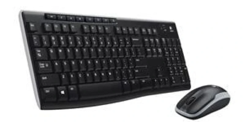 Logitech Wireless Combo MK270 - Standard Wireless Keyboard, Black Color - Featured Image