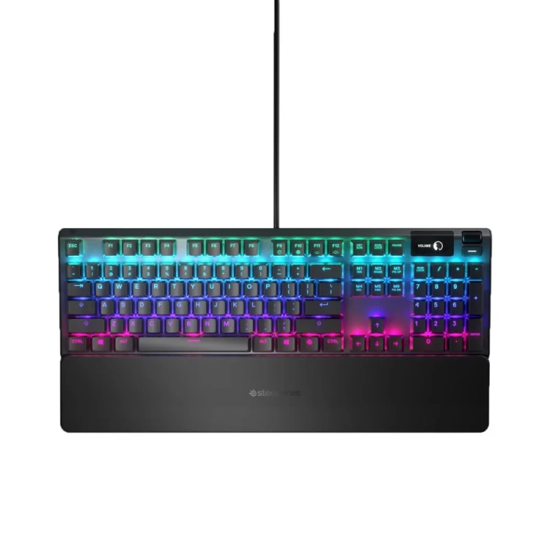 SteelSeries Apex 5 - Gaming Wired Keyboard, RGB Backlit, Black Color - Featured Image