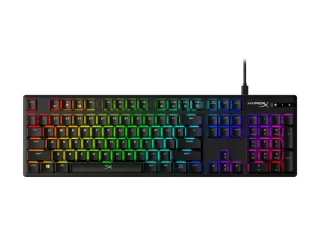 HP HyperX Alloy Origins - Gaming Wired Keyboard, HyperX Red Switches, RGB Backlit, Black Color