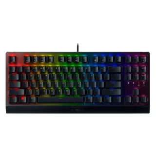 Razer BlackWidow V3 - Gaming Wired Keyboard, Razer Green Switches, RGB Backlit, Tenkeyless, Black Color