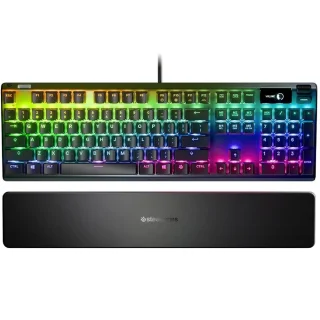 SteelSeries Apex 7 - Gaming Wired Keyboard, SteelSeries QX2 Red Switches, RGB Backlit, Black Color