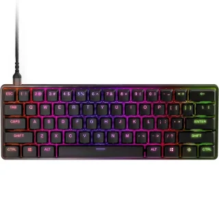 SteelSeries Apex 9 Mini - Gaming Wired Keyboard, SteelSeries OptiPoint Linear Switches, RGB Backlit, Tenkeyless, Black Color