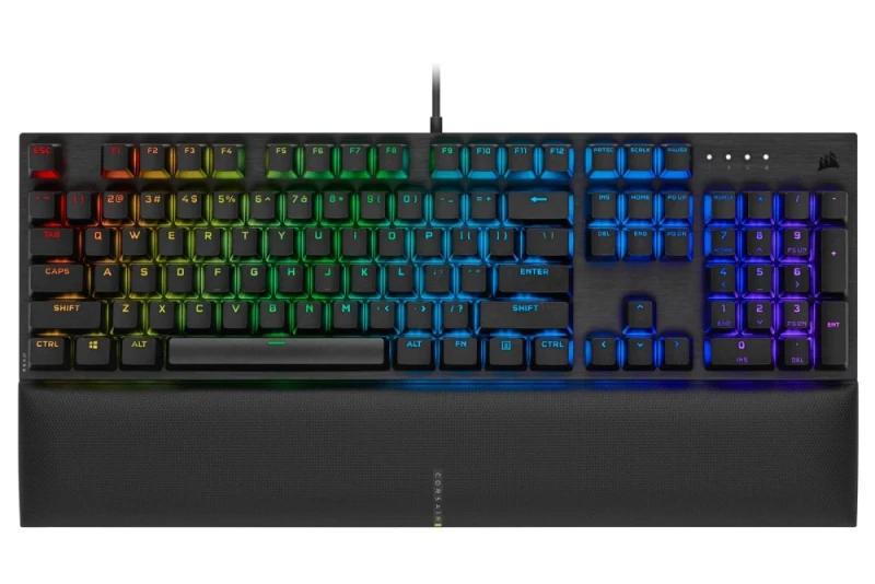Corsair K60 RGB Pro SE - Gaming Wired Keyboard, Cherry Viola Switches, RGB Backlit, Black Color - Featured Image