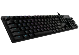 Logitech G512 CARBON - Gaming Wired Keyboard, Romer-G Tactile Switches, RGB Backlit, Black Color