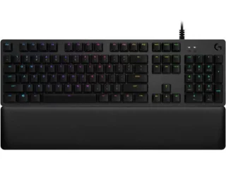 Logitech G513 Carbon - Gaming Wired Keyboard, GX Brown Switches, RGB Backlit, Black Color