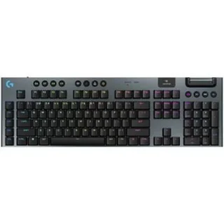 Logitech G915 X LIGHTSPEED - Gaming Wired, Wireless, Bluetooth Wireless Keyboard, Logitech Low-Profile GL Linear Switches, RGB Backlit, Black Color