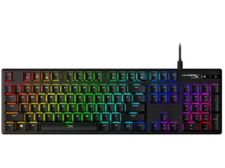 HP HyperX Alloy Origins - Gaming Wired Keyboard, HyperX Aqua Switches, RGB Backlit, Black Color