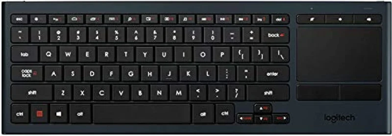 Logitech K830 - Standard Wireless Keyboard, White Backlit, Tenkeyless, Black Color - Featured Image