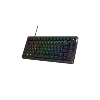 HP HyperX Alloy Rise 75 - Gaming Wired Keyboard, HyperX Red Switches, RGB Backlit, Tenkeyless, Black Color