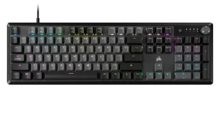Corsair K70 CORE - Gaming Wired Keyboard, Corsair MLX Red Linear Switches, RGB Backlit, Gray / Black Color