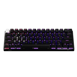 Logitech PRO X 60 - Mini Wired, Wireless, Bluetooth Wireless Keyboard, Logitech GX Red Linear Switches, RGB Backlit, Tenkeyless, Black Color