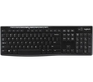 Logitech K270 - Gaming Wireless Keyboard, Black Color