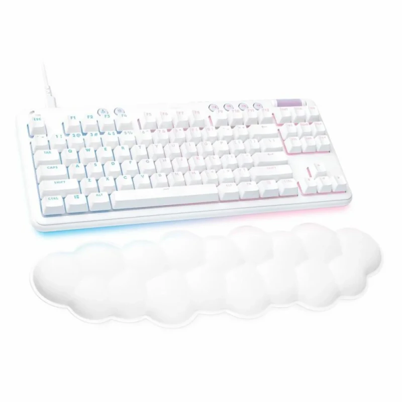 Logitech G713 - Gaming Wired Keyboard, GX Brown Switches, RGB Backlit, Tenkeyless, White Color - Featured Image