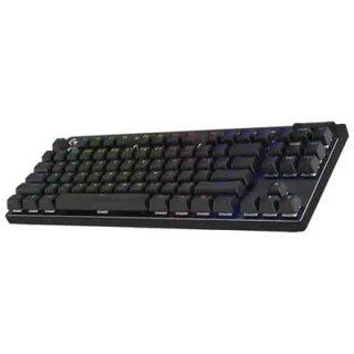 Logitech PRO X - Gaming Keyboard, Logitech GX Brown Tactile Switches, RGB Backlit, Tenkeyless, Black Color