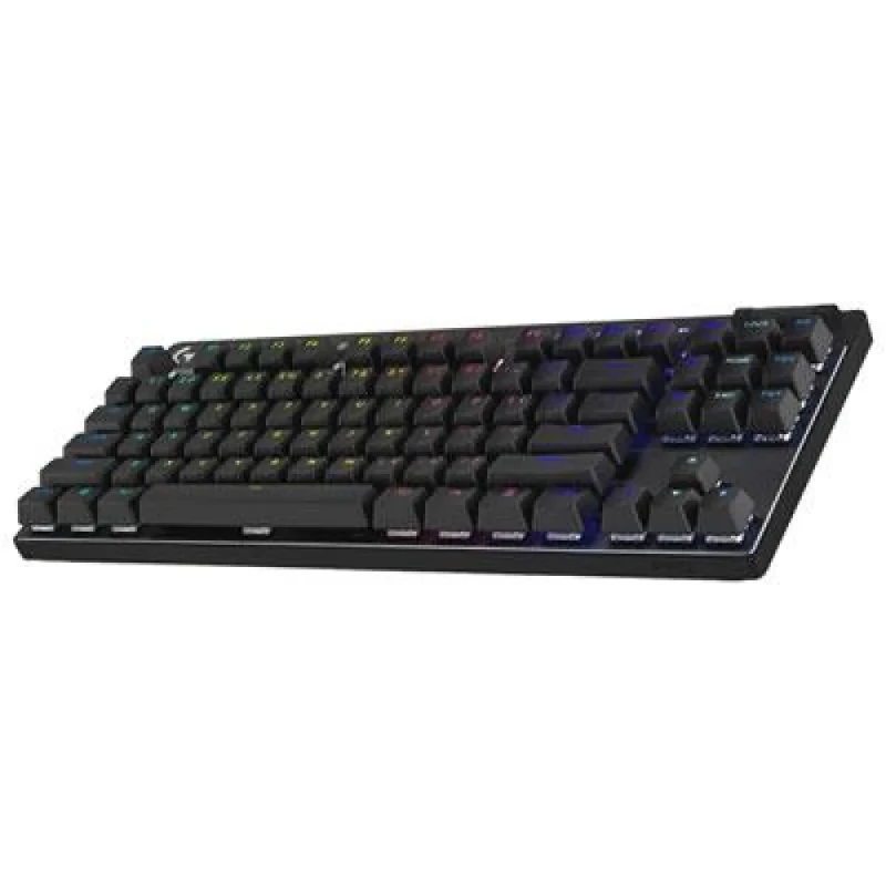 Logitech PRO X - Gaming Keyboard, Logitech GX Brown Tactile Switches, RGB Backlit, Tenkeyless, Black Color - Featured Image
