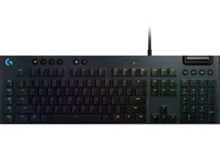 Logitech G815 Lightsync RGB - Gaming Wired Keyboard, GL Linear Switches, RGB Backlit, Black Color
