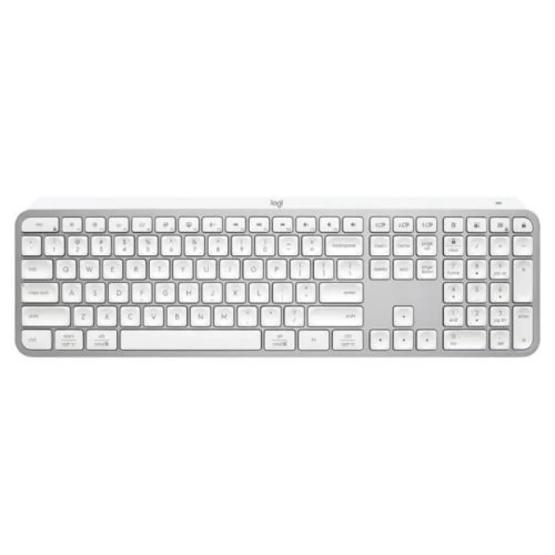 Logitech MX KEYS S - Standard Wired, Wireless, Bluetooth Wireless Keyboard, White Color - Featured Image