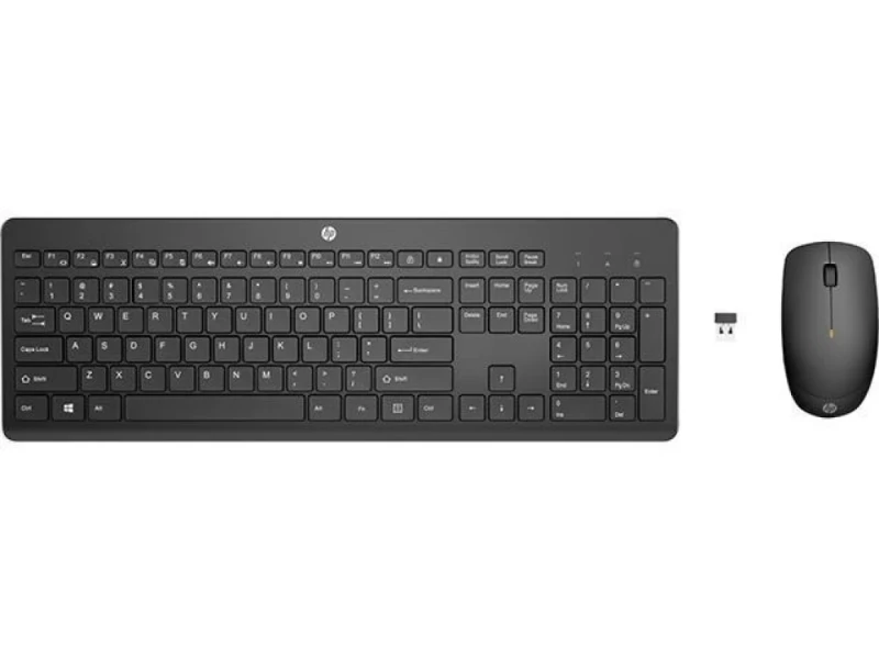 HP 230 - Standard Wired, Wireless Keyboard, Black Color - Featured Image