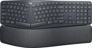 Logitech ERGO K860 - Ergonomic Wired, Wireless, Bluetooth Wireless Keyboard