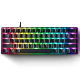 Razer Huntsman Mini Analog - Mini Wired Keyboard, Razer Analog Optical Switches, RGB Backlit, Tenkeyless, Black Color