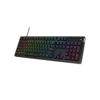 HP HyperX Alloy Rise - Gaming Wired Keyboard, HyperX Red Switches, RGB Backlit, Black Color