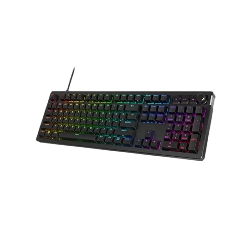 HP HyperX Alloy Rise - Gaming Wired Keyboard, HyperX Red Switches, RGB Backlit, Black Color - Featured Image