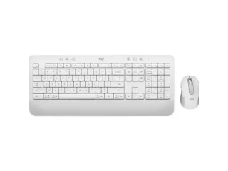 Logitech Signature MK650 - Standard Wired, Wireless, Bluetooth Wireless Keyboard, White Color