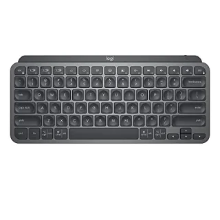Logitech MX KEYS MINI - Mini Wired, Wireless, Bluetooth Wireless Keyboard, Tenkeyless, Gray Color