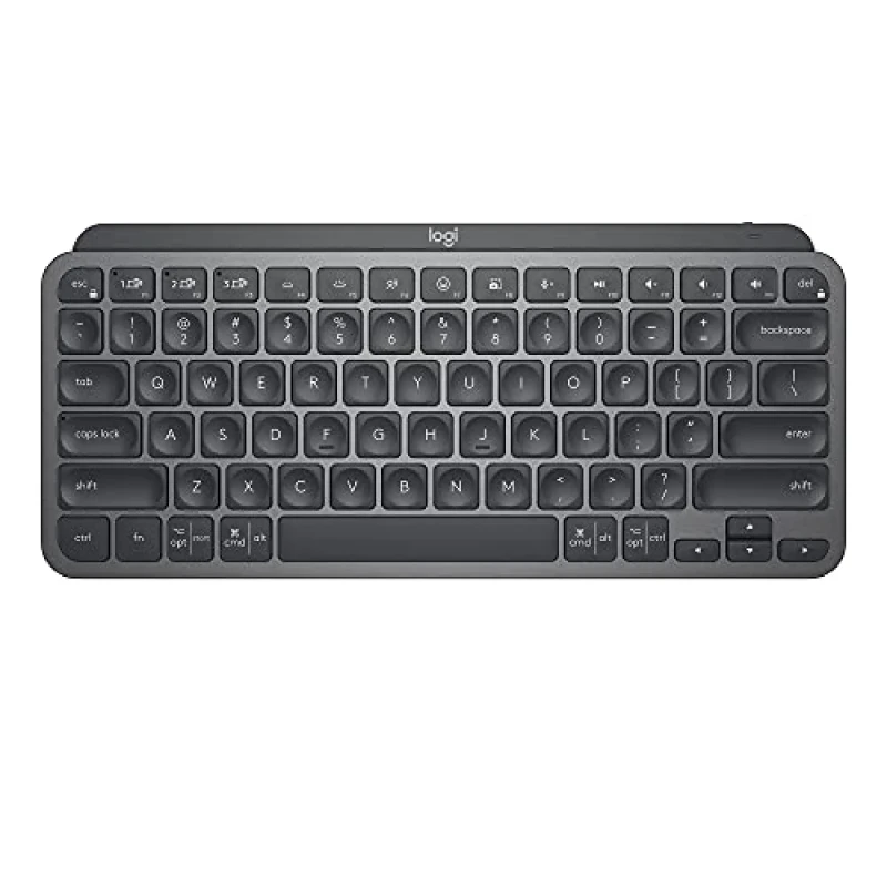 Logitech MX KEYS MINI - Mini Wired, Wireless, Bluetooth Wireless Keyboard, Tenkeyless, Gray Color - Featured Image