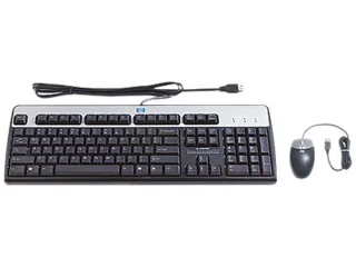 HP 631341-B21 - Standard Wired Keyboard, Black Color