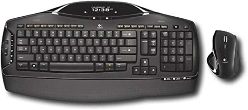 Logitech MX 5500 Revolution - Standard Wireless Keyboard, Black Color - Featured Image