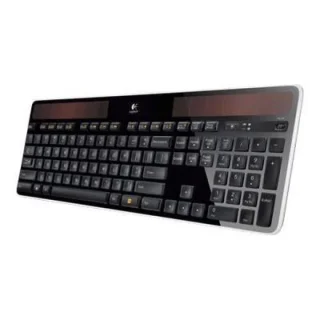 Logitech K750 - Slim Wireless Keyboard, Black Color