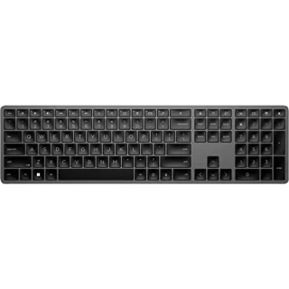 HP 975 - Standard Wired, Wireless, Bluetooth Wireless Keyboard, Black Color