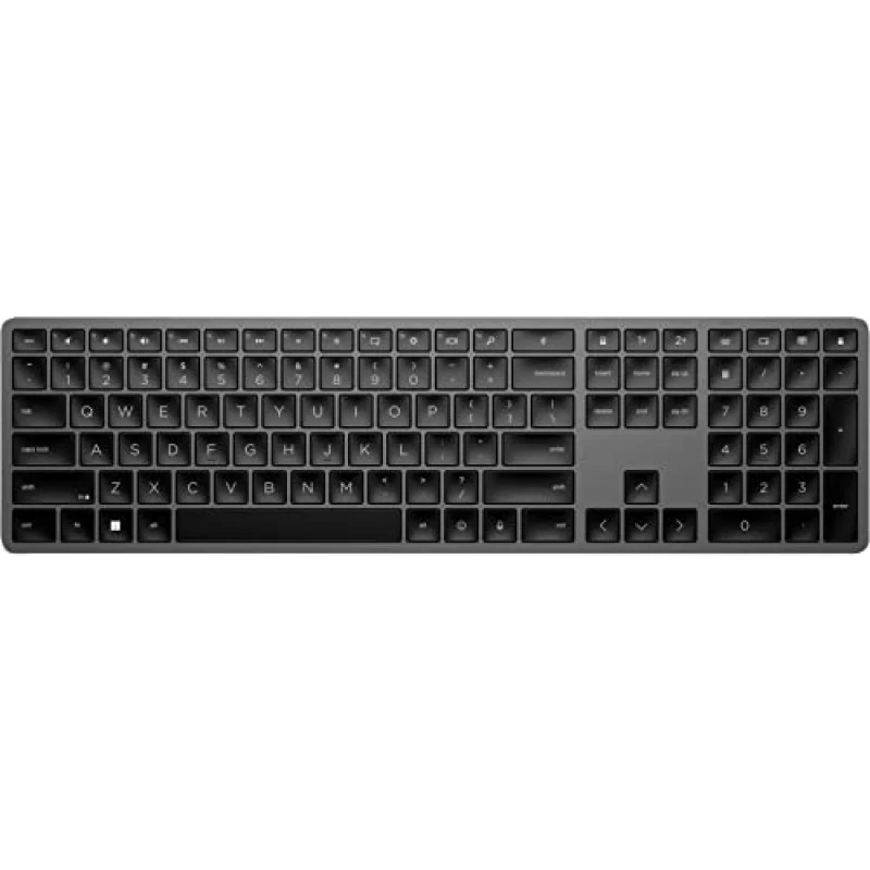 HP 975 - Standard Wired, Wireless, Bluetooth Wireless Keyboard, Black Color - Featured Image
