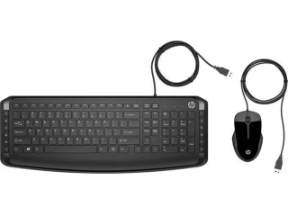 HP 200 - Standard Wired Keyboard, Black Color