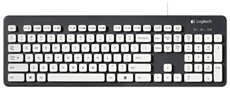 Logitech K310 - Standard Wired Keyboard, Black Color - Featured Image