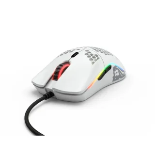 Glorious MODEL O - Wired Optical Mouse, 12000 DPI, White color