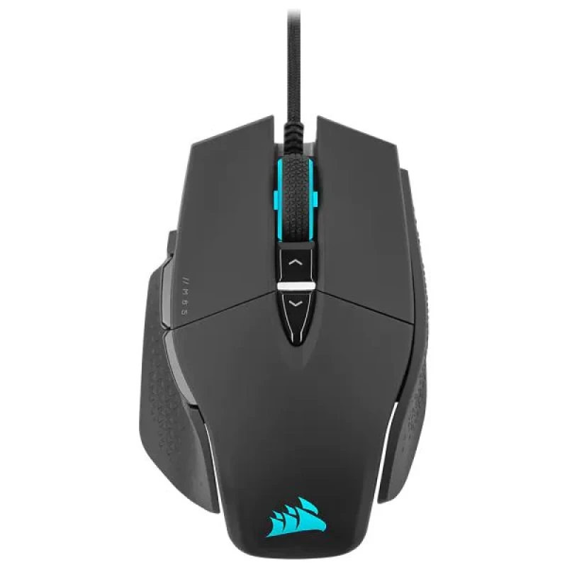 Corsair M65 RGB ULTRA - Wired Optical Mouse, 26000 DPI, Black / Silver color - Featured Image