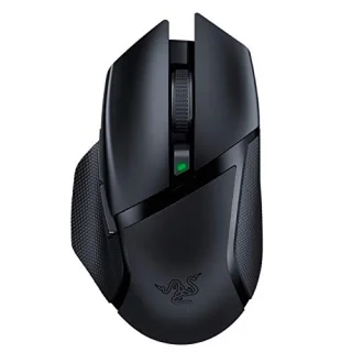 Razer Basilisk X HyperSpeed - Wireless Optical Mouse, 16000 DPI, Black / Green color
