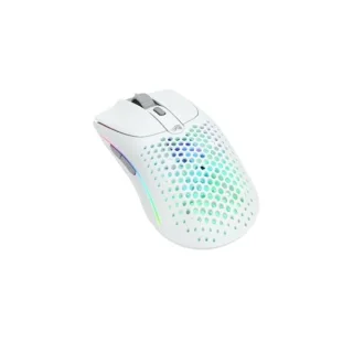 Glorious Model O 2 - Wired, Wireless, Bluetooth Wireless Optical Mouse, 26000 DPI, White color