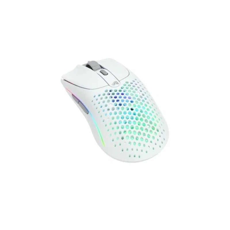 Glorious Model O 2 - Wired, Wireless, Bluetooth Wireless Optical Mouse, 26000 DPI, White color - Featured Image