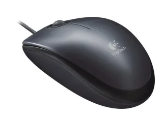 Logitech M90 - Wired Optical Mouse, 1000 DPI, Black color
