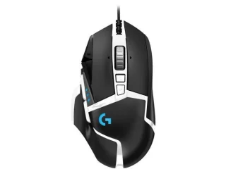 Logitech G502 SE HERO - Wired Optical Mouse, 25600 DPI, Black / Silver color
