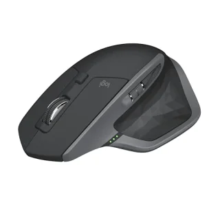 Logitech MX MASTER 2S (Black) - Wireless Laser Mouse, 4000 DPI, Black color