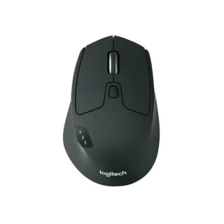 Logitech M720 Triathlon - Bluetooth Wireless Optical Mouse, 1000 DPI, Black color