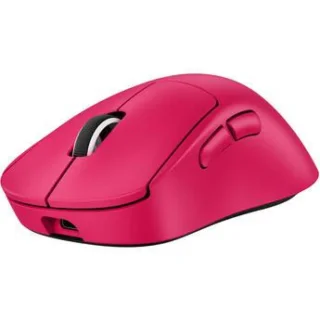 Logitech PRO X SUPERLIGHT 2 DEX - Wired, Wireless Optical Mouse, 44000 DPI, Pink color