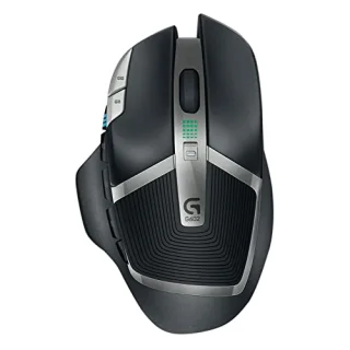 Logitech G602 - Wireless Optical Mouse, 2500 DPI, Black / Silver color