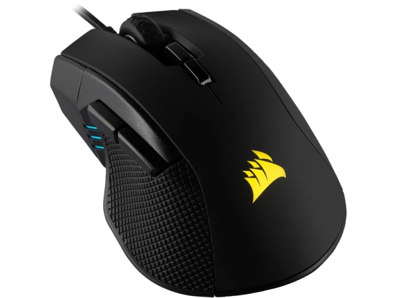Corsair IRONCLAW RGB FPS/MOBA - Wired Optical Mouse, 18000 DPI, Black color - Featured Image