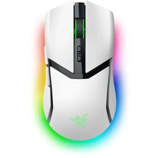 Razer Cobra Pro - Wired, Wireless, Bluetooth Wireless Optical Mouse, 30000 DPI, White color